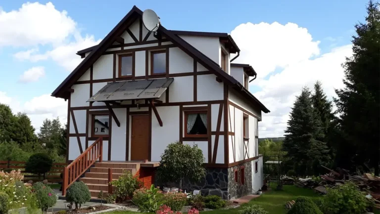 Usługi budowlane -Kompleksowa budowa domu jednorodzinnego Stężyca - zakład budowlany Zaborowski