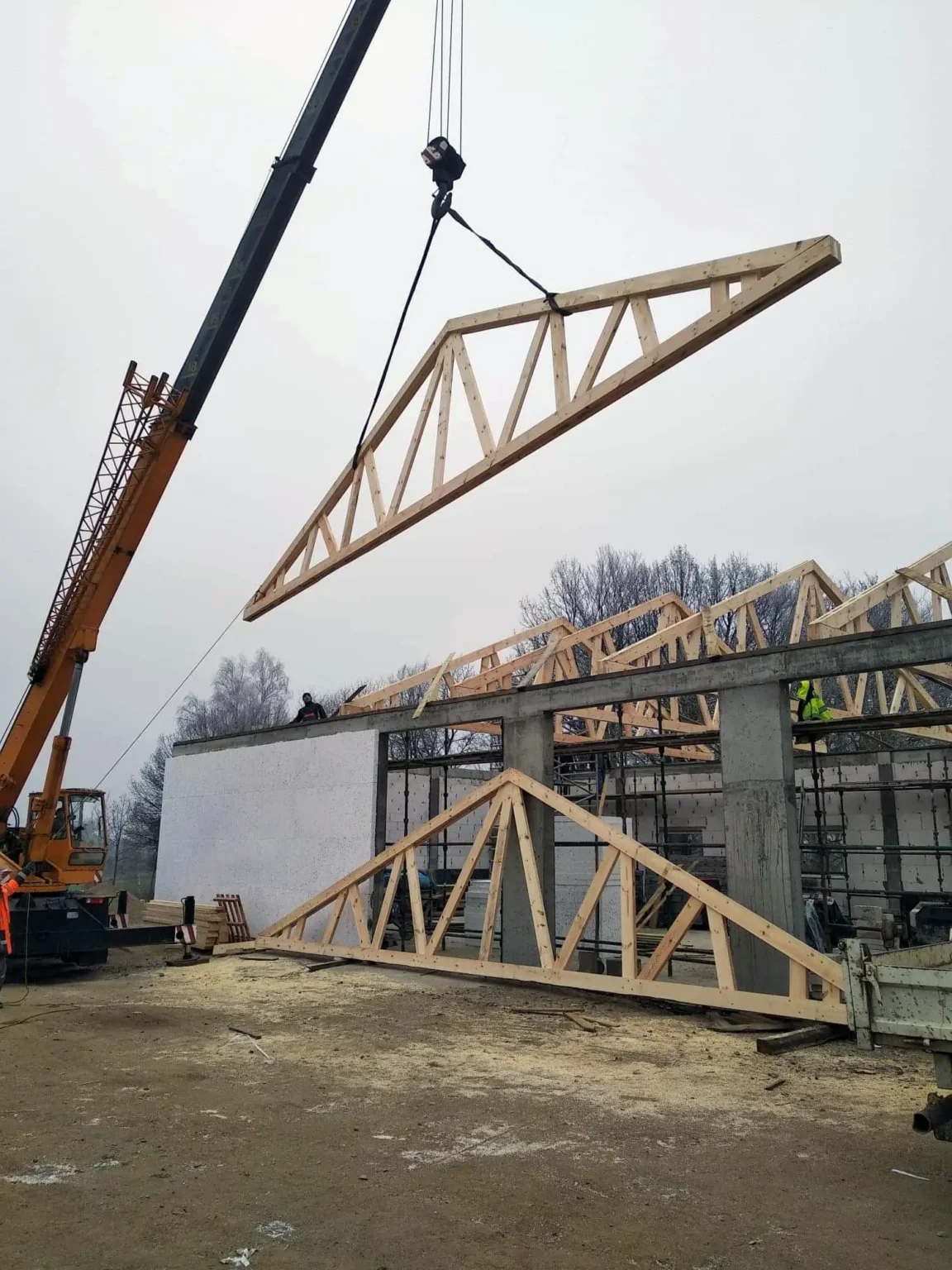 Hala biurowo magazynowa Klukowa Huta